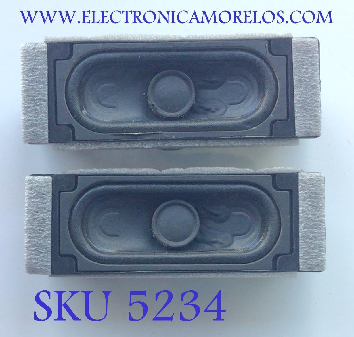 KIT DE BOCINAS PARA MONITOR LG (2 PZ) / NUMERO DE PARTE EAB35995526 / 8Ω 5W / MODELO 24LM520S-WU.BUSQNPM	